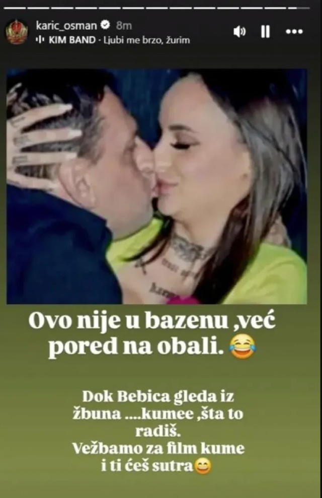 Taki i Teodora se ljube