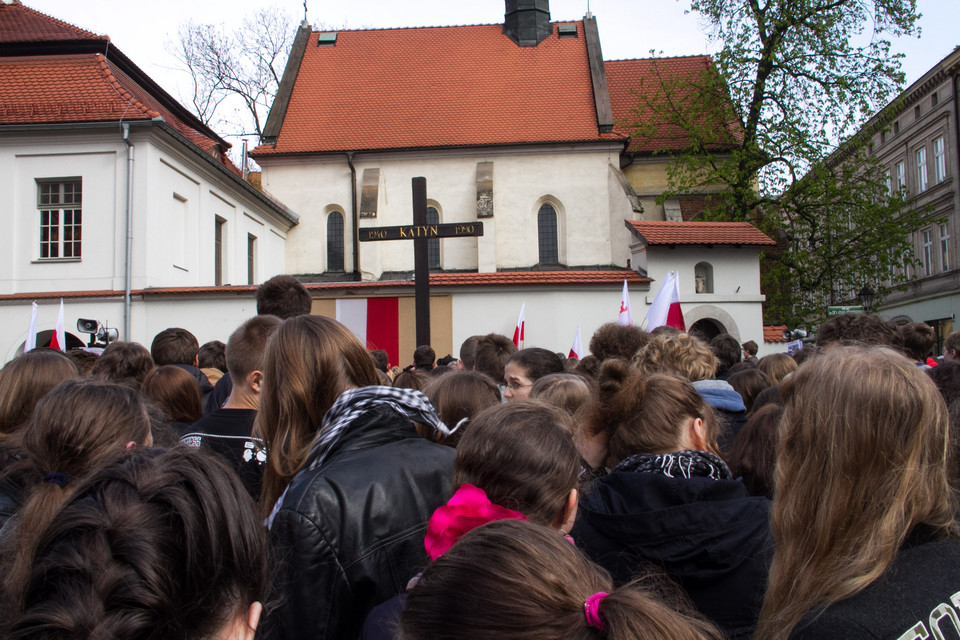 Biało-Czerwony Marsz Pamięci w Krakowie