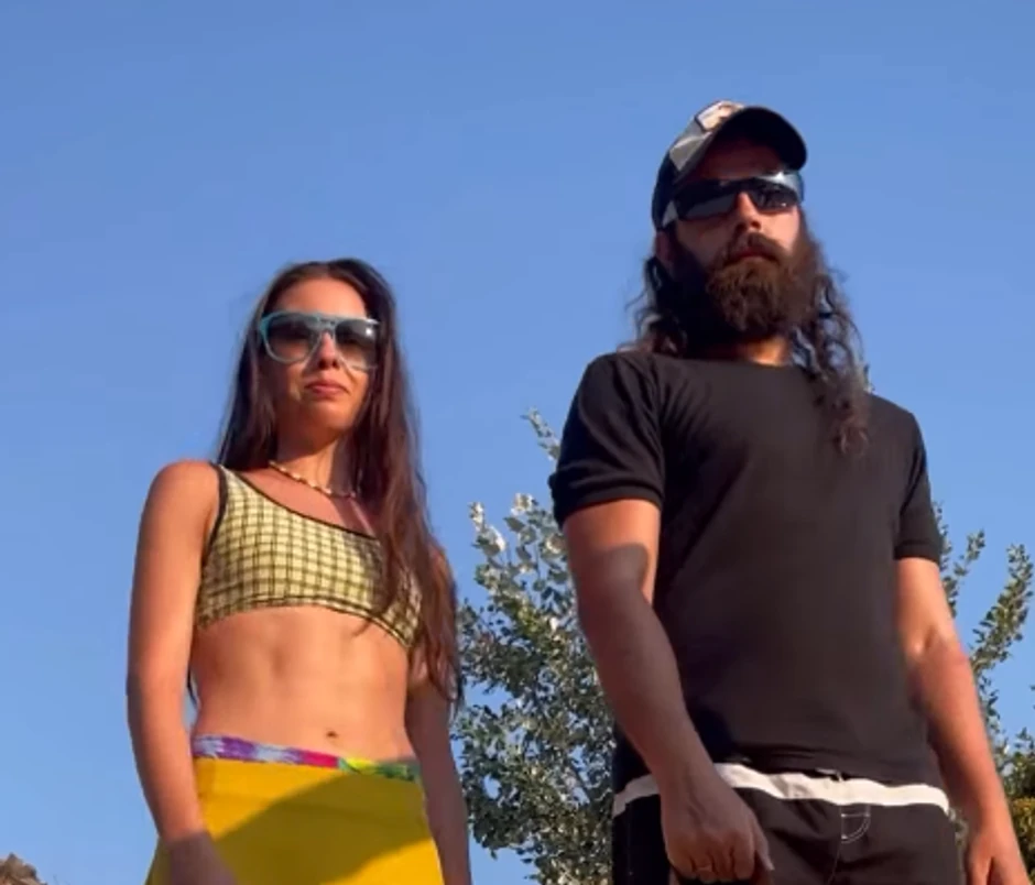 Dušan Kaličanin sa ženom