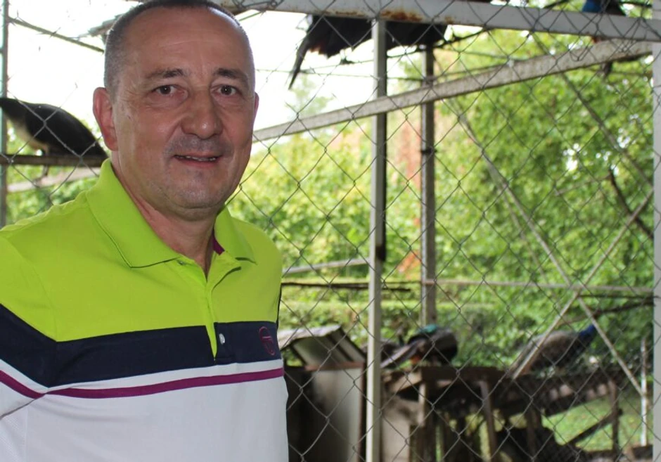 Ljupko Marjanović uzgaja paunove