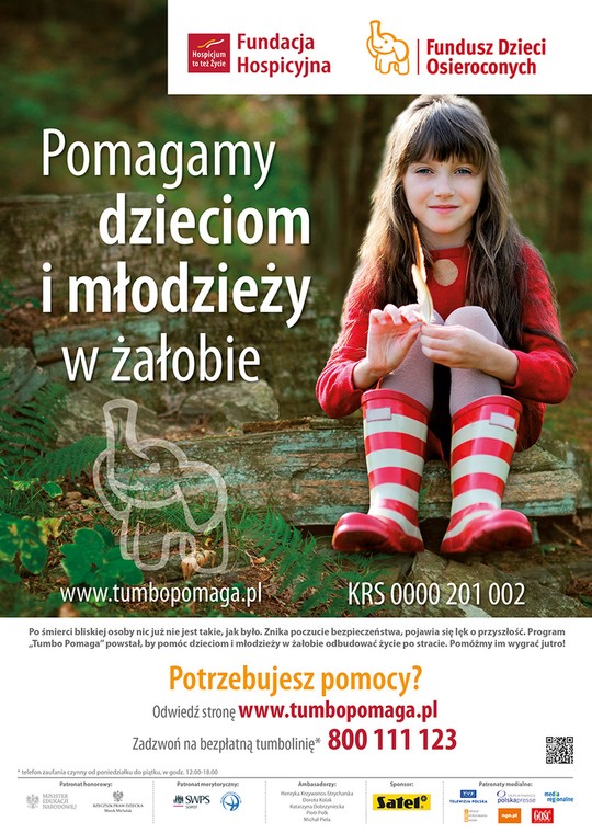 "Tumbo Pomaga" to program psychologicznego wsparcia dla dzieci i młodzieży