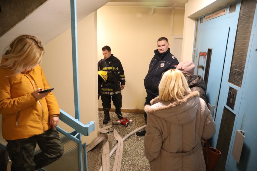 Požar na Novom Beogradu