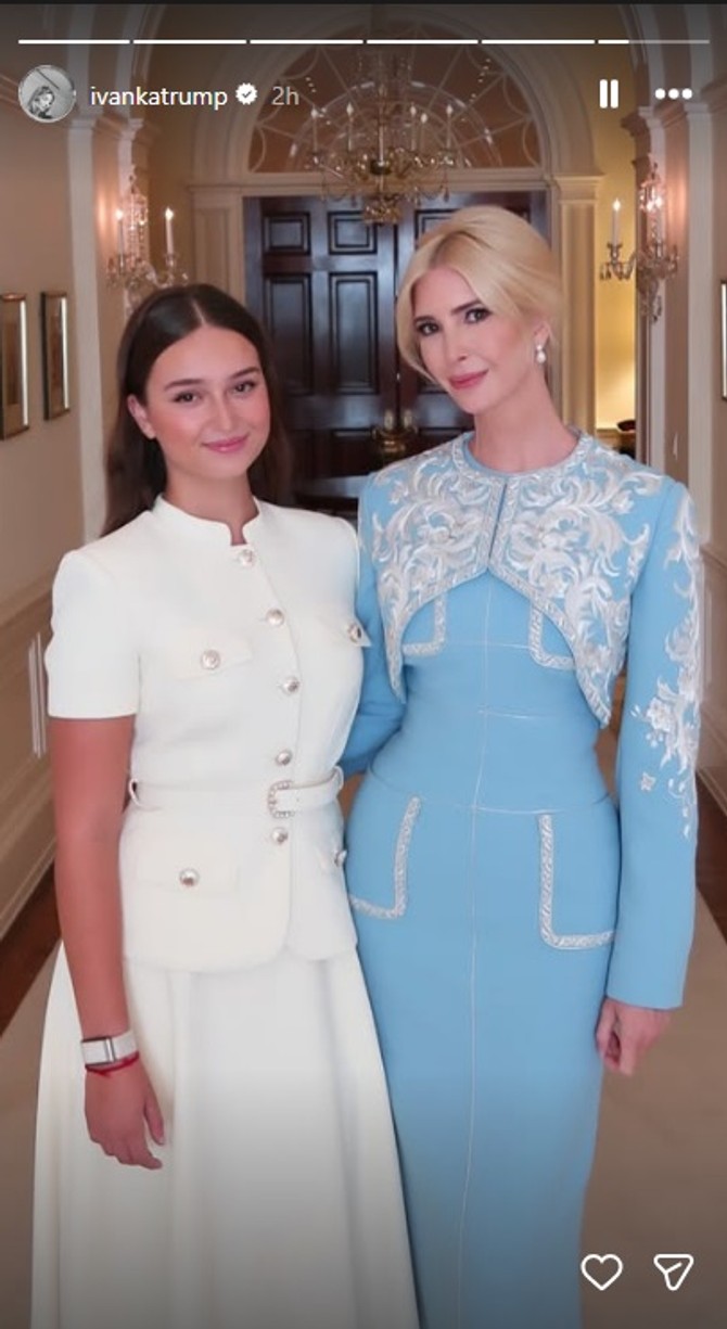 Ivanka Tramp sa ćerkom Arabelom