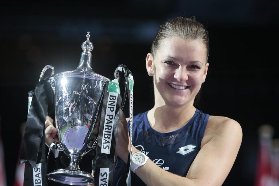 Agnieszka Radwańska wygrywa WTA Finals