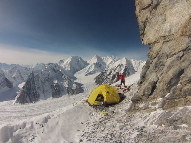 Broad Peak - wyprawa PZA 2013 - obóz II