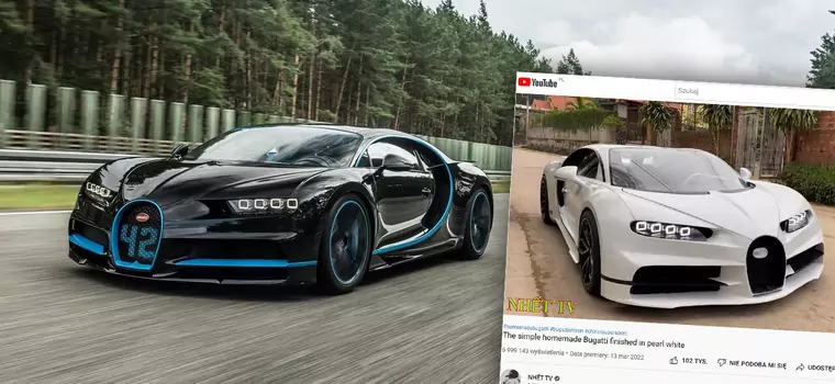 Jak zrobić sobie Bugatti Chiron w domu? Przydatny poradnik wideo prosto z Wietnamu!