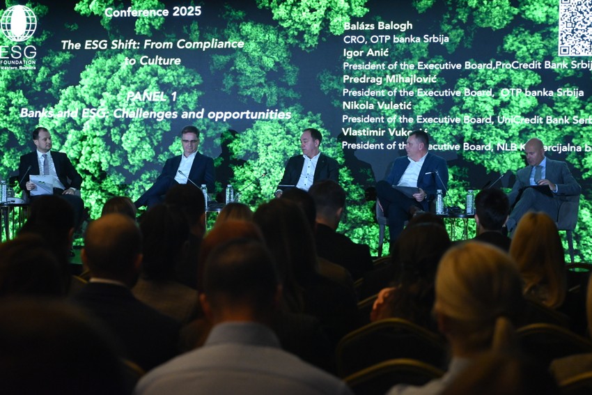 Panel 1: Banks and ESG: challenges and opportunities