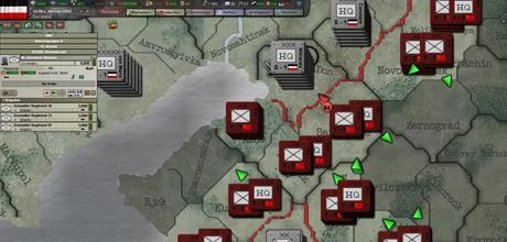 Screen z gry "Hearts of Iron III"