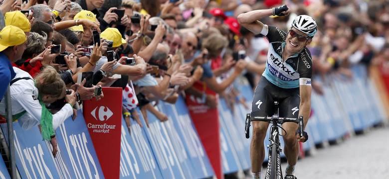 Tour de France: Martin wygrał 4. etap i został liderem