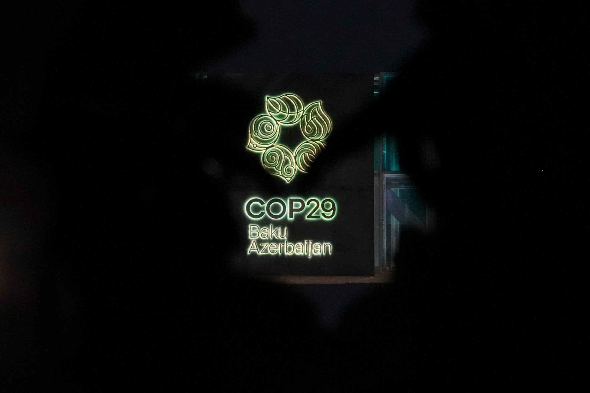 Logo Klimatickej konferencie OSN COP 29 v Baku.