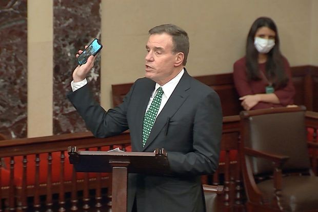 Senate Intelligence Committee Chair Mark Warner