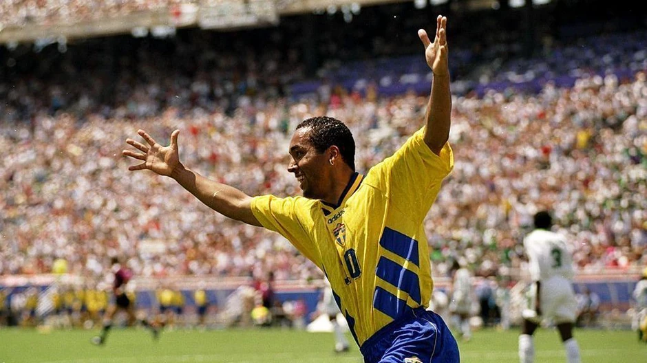 Sa četiri gola, Dalin je bio drugi najbolji strelac Švedske na Mundijalu 1994. | Foto: Getty Images