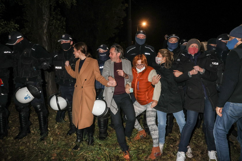 Protest "Nie oddamy naszych praw"