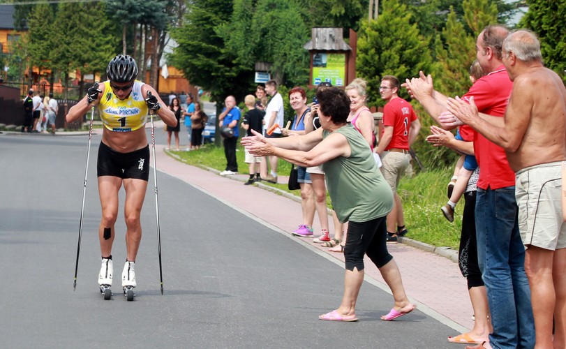 Justyna Kowalczyk wygrywa zimą i latem