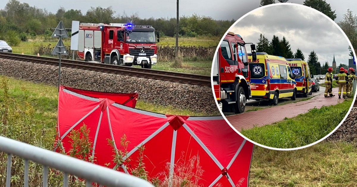 Widział ich na sekundy przed śmiercią. Dziadek i wnuczka zginęli na torach