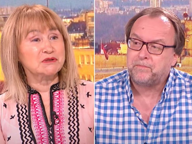 Milenko Petronijević, terapeut za ostavljanje cigareta i dr Snežana Alčaz, neuropsihijatar.