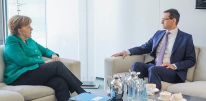 Spotkanie Morawiecki-Merkel. Jest spór