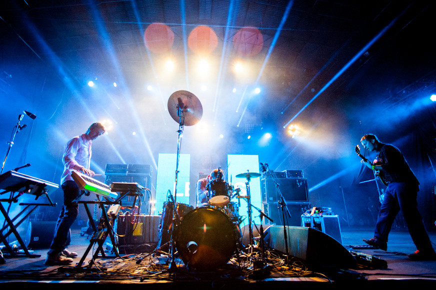 OFF Festival 2012 - Battles (fot. Monika Stolarska / Onet)