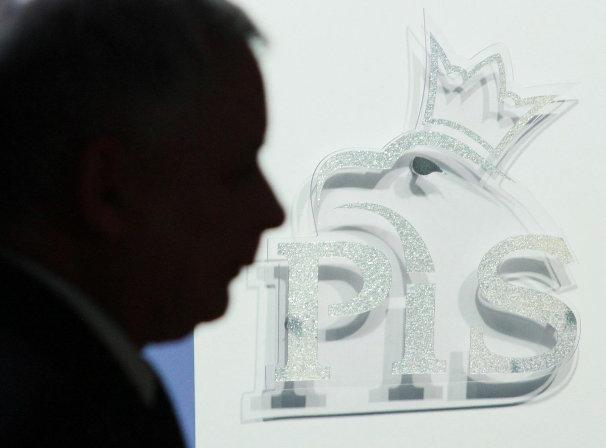 Jarosław Kaczyński na konwencji PiS