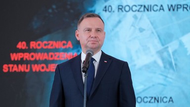 Uroczystości 40. rocznicy wprowadzenia stanu wojennego. Prezydent Duda: Jaruzelski był zwykłym tchórzem i zdrajcą Polski