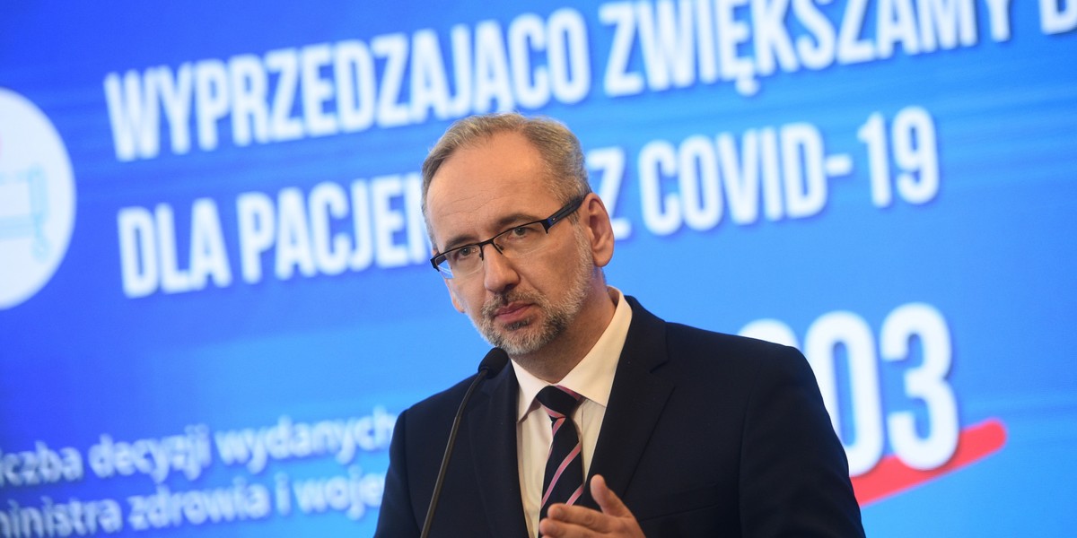 Minister zdrowia zapewnia, że lockdown całego kraju nie jest rozważany. 