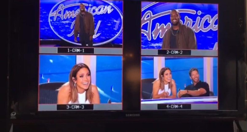 Kanye West w programie "American Idol"