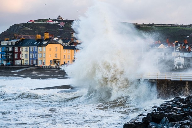 Hurricane Ophelia Makes Landfall In UK