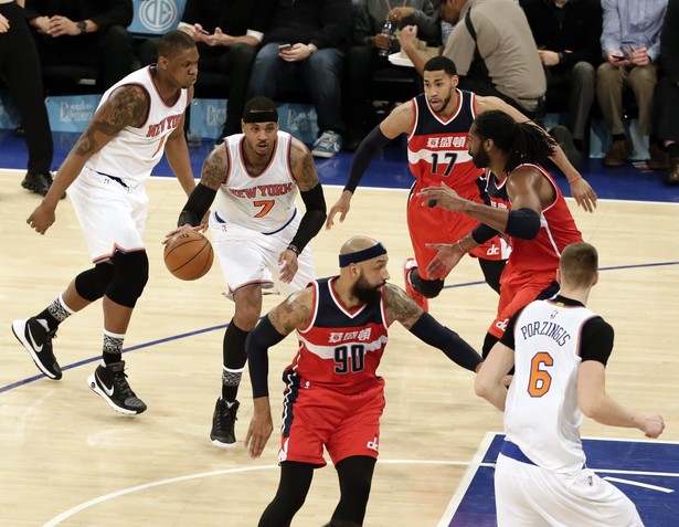 Liga NBA: Wizards wygrali z Knicks, Gortat z double-double