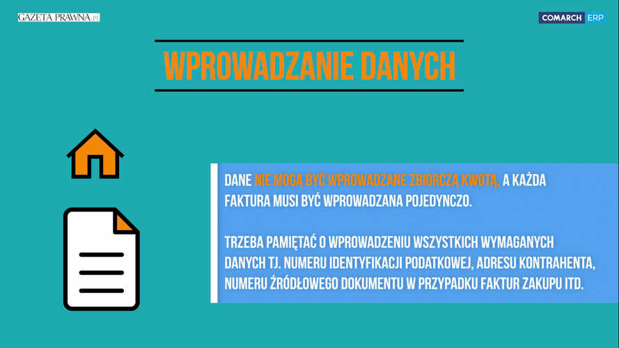 Jak prawidłowo przesłać dane?