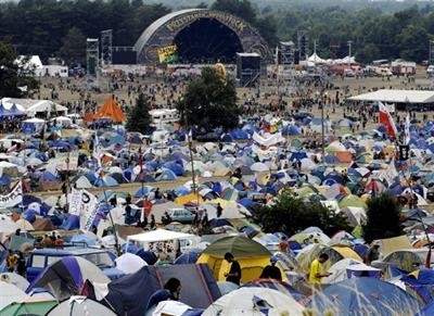 Przystanek Woodstock 2006 (fot. AFP)