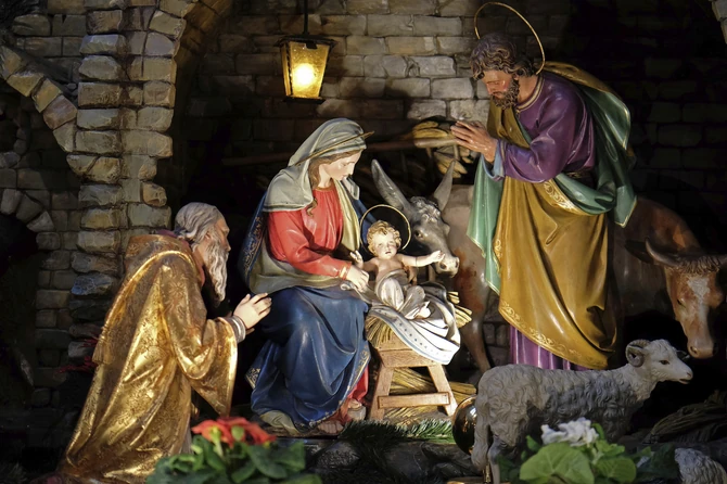 Obeležava se 25. decembra katolički Božić