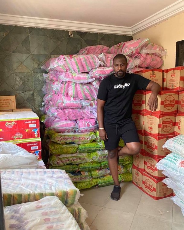 John Dumelo reaches out to the less privileged