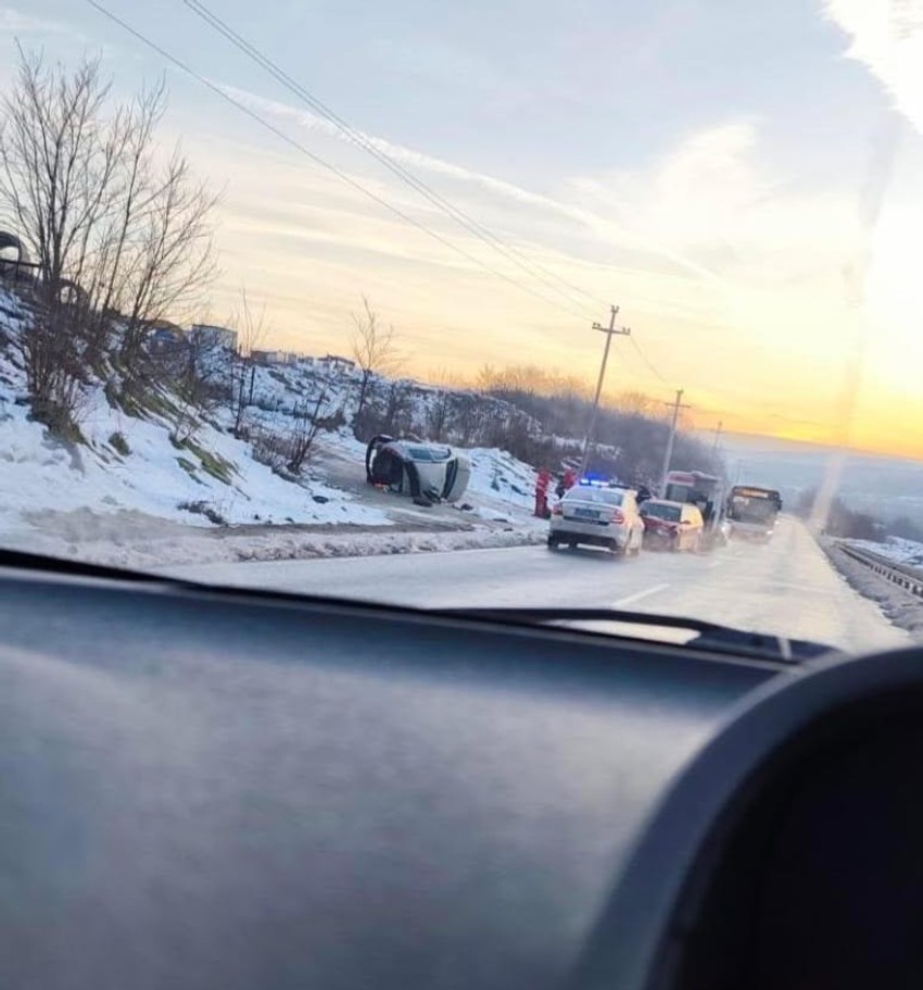 Nesreća kod hotela "1000" ruža u Beogradu