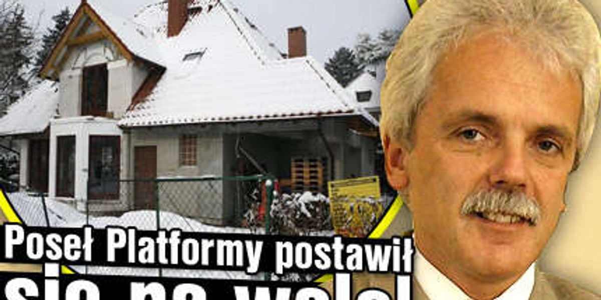 Poseł PO postawił się na wale!