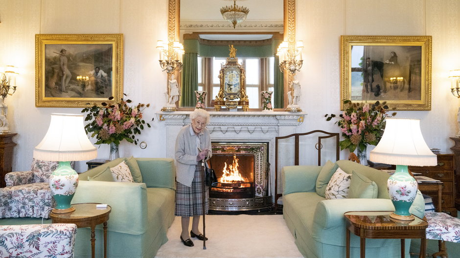 Królowa Elżbieta II w Balmoral, 6 września 2022 r.