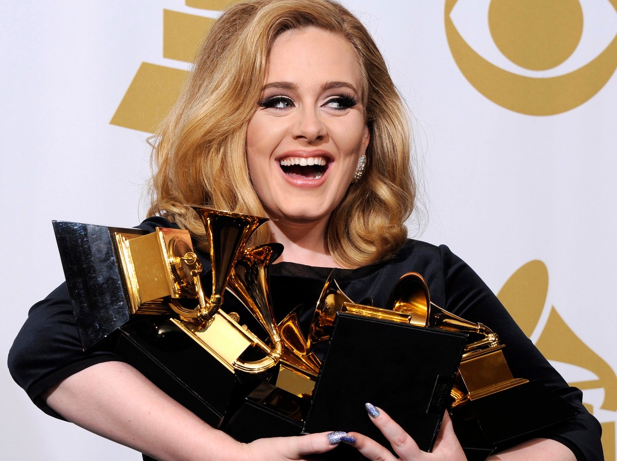 Adele królową nagród Grammy