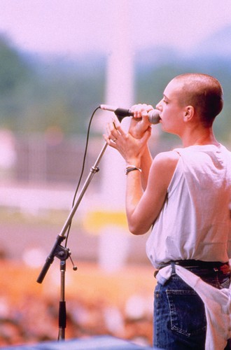 Sinéad O'Connor na początku swojej kariery