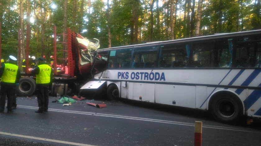 Tragiczny wypadek pod Ostródą