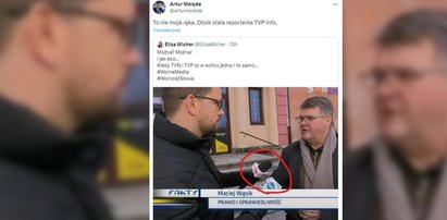 Internauci patrzyli i nie dowierzali. Reporter TVN24 musiał się tłumaczyć