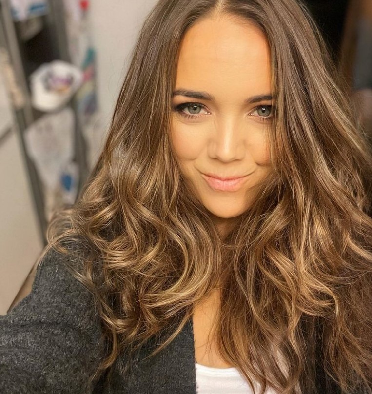 Česká speváčka Lucie Vondráčková.