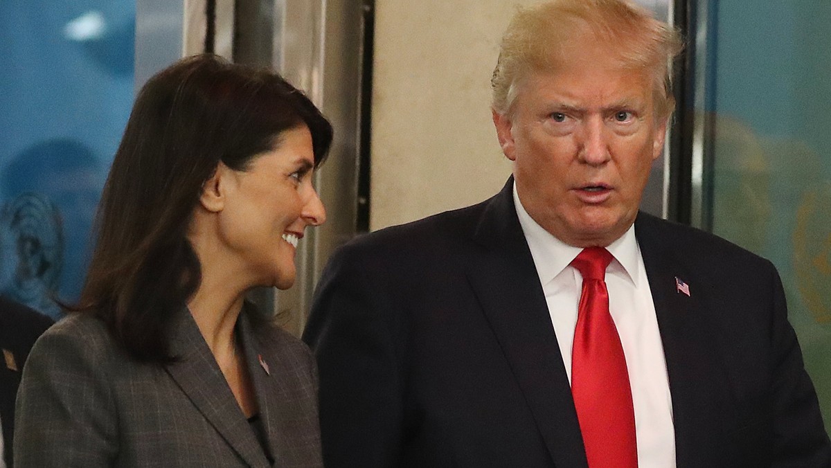 Nikki Haley i Donald Trump