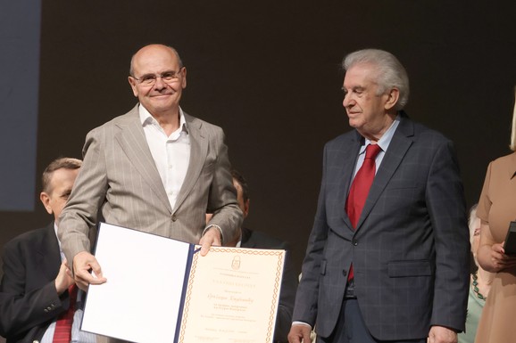 "Zlatni beočug" za predsednika SEMUS-a Dragišu Golubovića