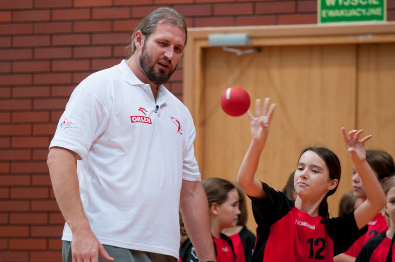 Tomasz Majewski w akcji