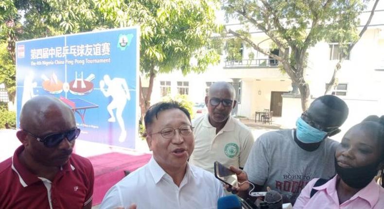 Mr Cui Jianchun, Ambassador of China to Nigeria. (PM News)