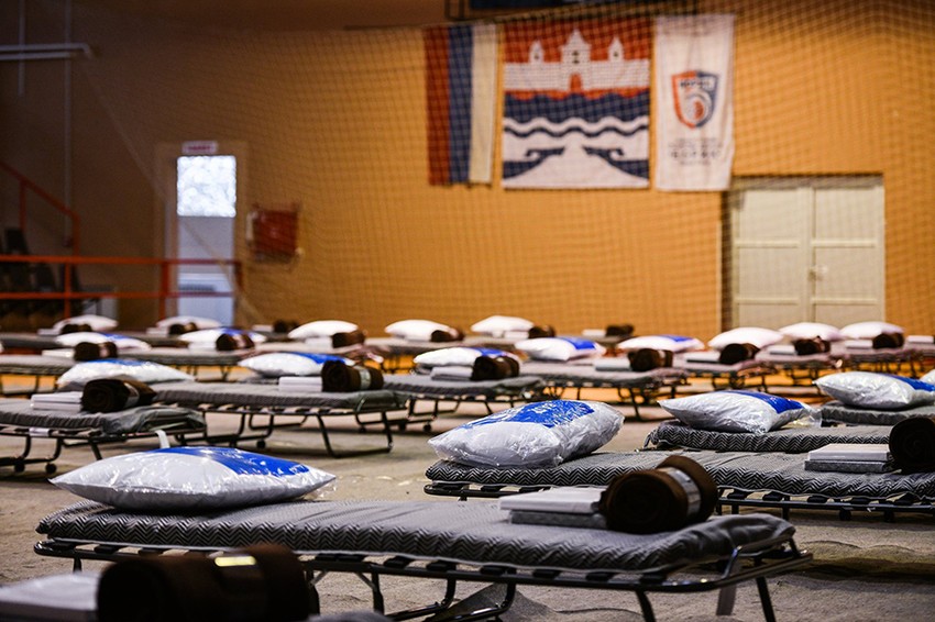 Karantin u dvorani "Obilićevo" 