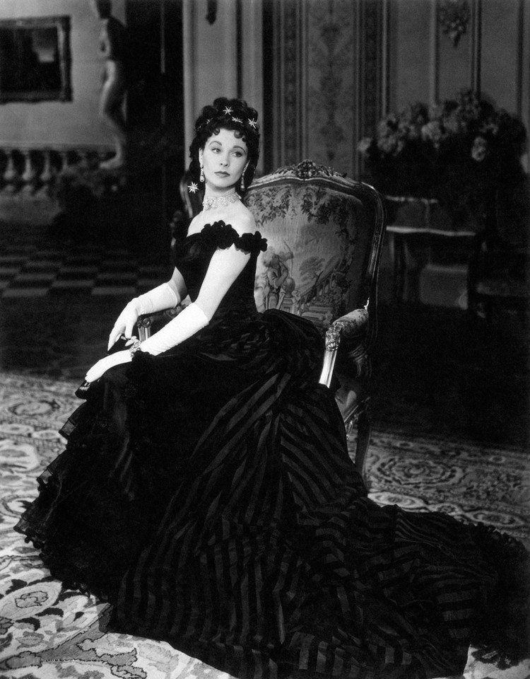 Vivien Leigh w filmie "Anna Karenina" w 1948 r.