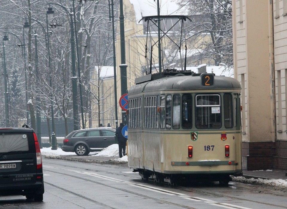 KRAKÓW POŻEGNANIE TRAMWAJU GT-6