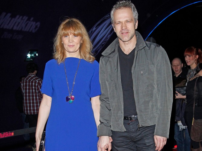 Dorota Chotecka i Radosław Pazura