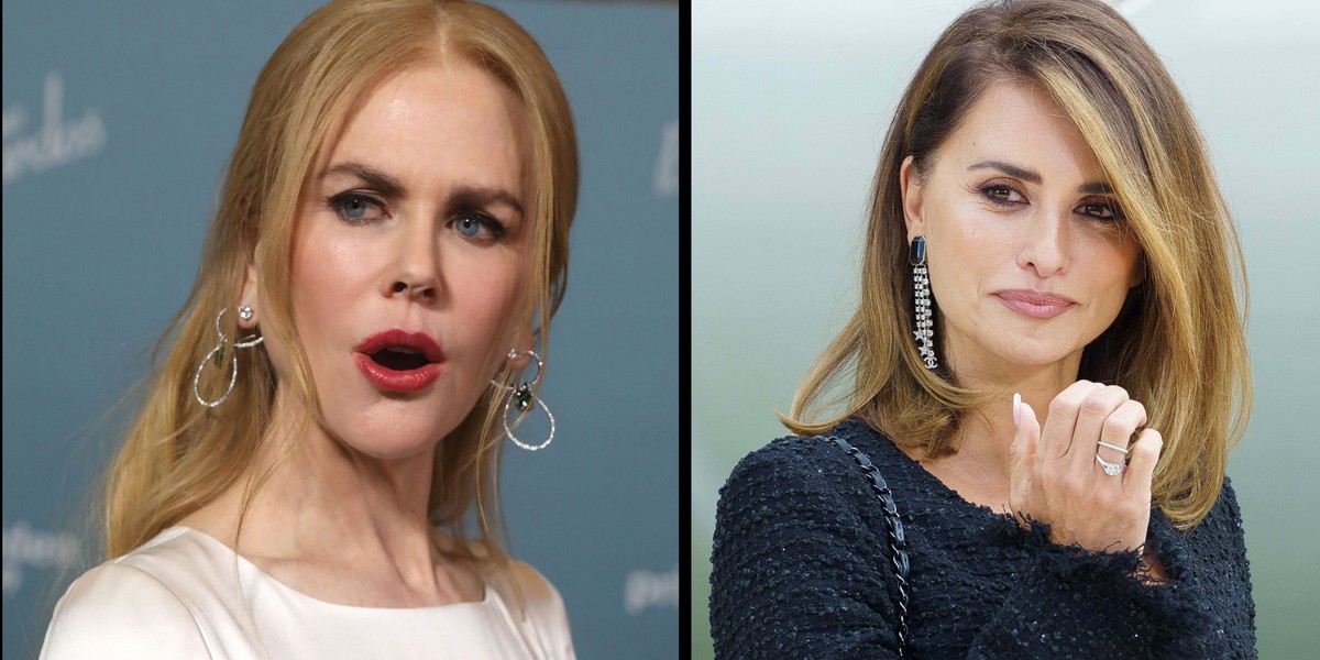 Nicole Kidman i Penelope skrzywdzone przez grafika? Burza przez zdjęcia