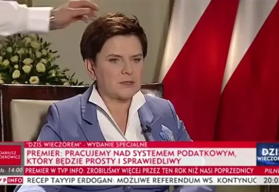 Beata Szydło kontra niesforna fryzura – to zapamiętamy z wywiadu dla TVP